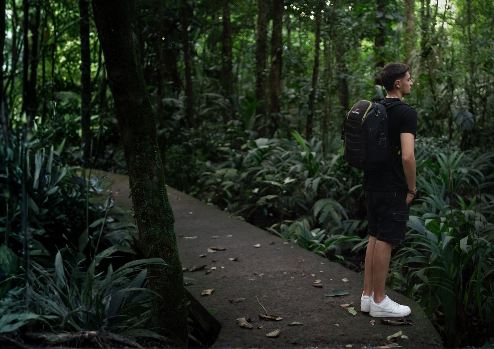 Evan Egea en la selva